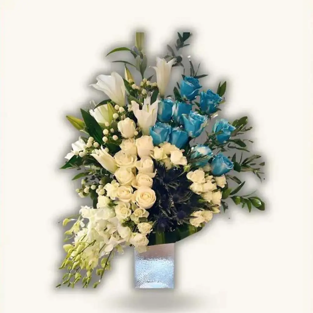 A Touch of Joy - A Glass Vase